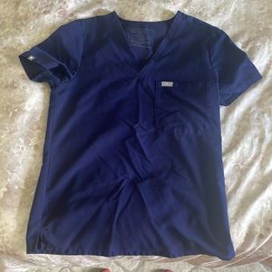 Scrubs- Navy figs Catarina one pocket scrub top